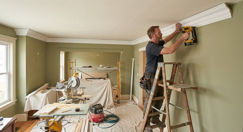 House Molding Installation in Kansas City, KS